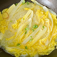 #中秋团圆食味#酸汤娃娃菜粉丝煲的做法图解6