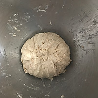 16周刷脂菜单之一，免揉蜂蜜燕麦全麦欧包的做法图解8