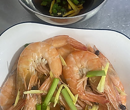 #珍选捞汁 健康轻食季#白灼海虾的做法