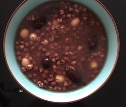 红豆薏米莲子粥的做法