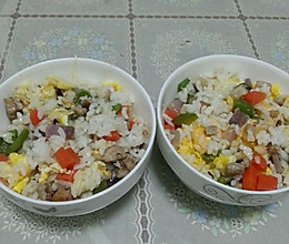 芝士焗米饭（两人量）的做法