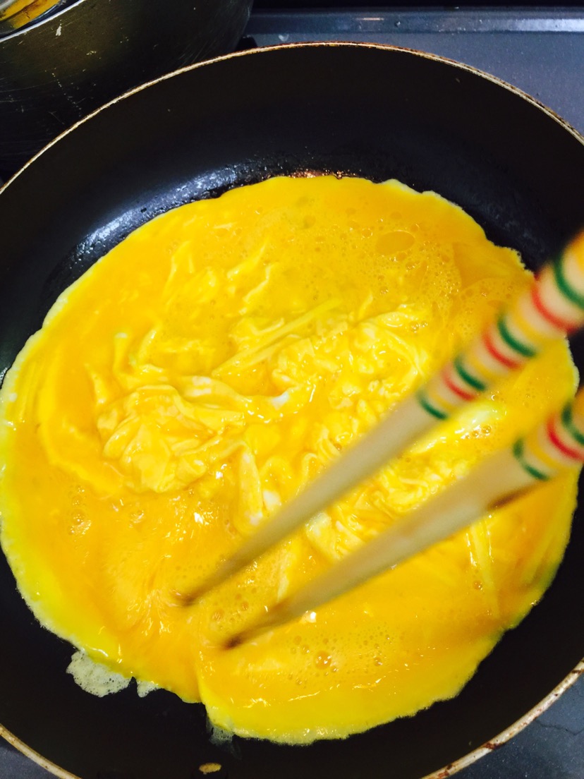 日式天津饭 天津丼 蟹玉的做法图解3