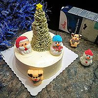 圣诞奶油蛋糕#安佳烘焙学院#的做法图解17