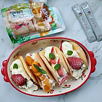 #糖小朵甜蜜控糖秘籍#草莓抱抱卷的做法图解14