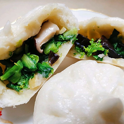 点心类:仅需一发的上海素菜包,方便好吃又快手