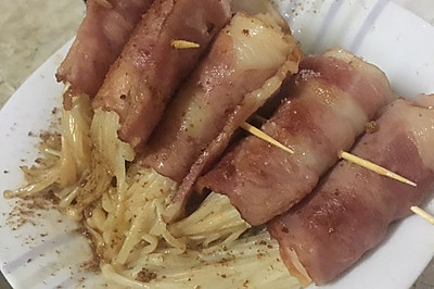培根金针菇