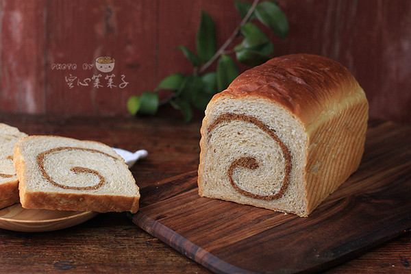 【汤种花生吐司】——双重下料美味加倍