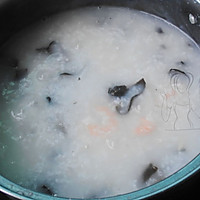 木耳鲜虾粥的做法图解8