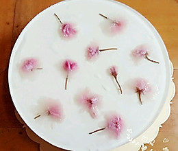 樱花慕斯蛋糕#浪漫樱花季#的做法