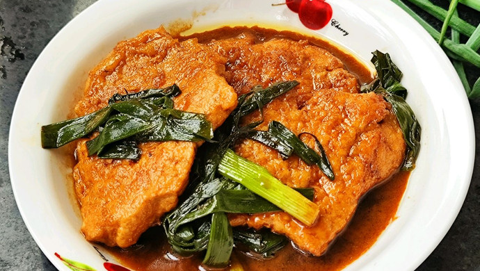 浓郁葱香焗大排