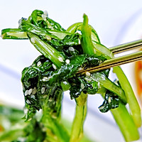 #餐桌上的春日限定#芝麻菜心经典菜式，百吃不厌的素食菜。的做法图解7