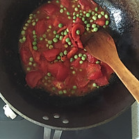 超简单快手10分钟西红柿鸡蛋豌豆的做法图解1