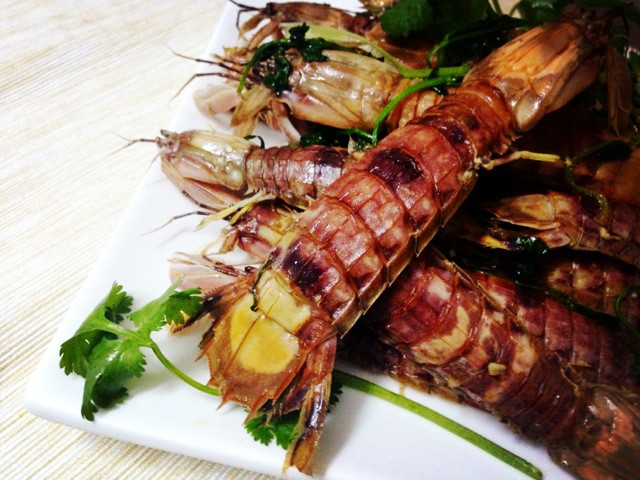 蒜蓉焗濑尿虾的做法