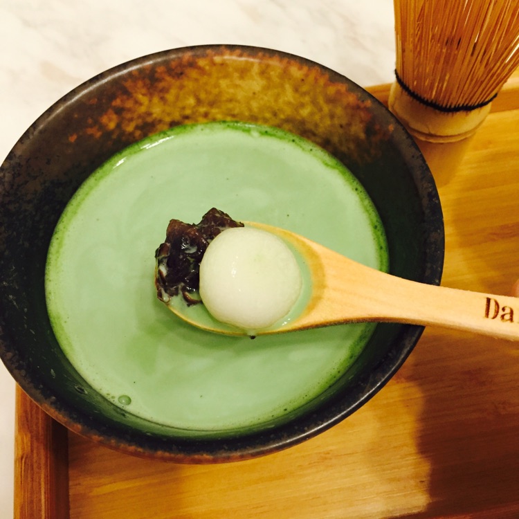 抹茶红豆丸子的做法图解13