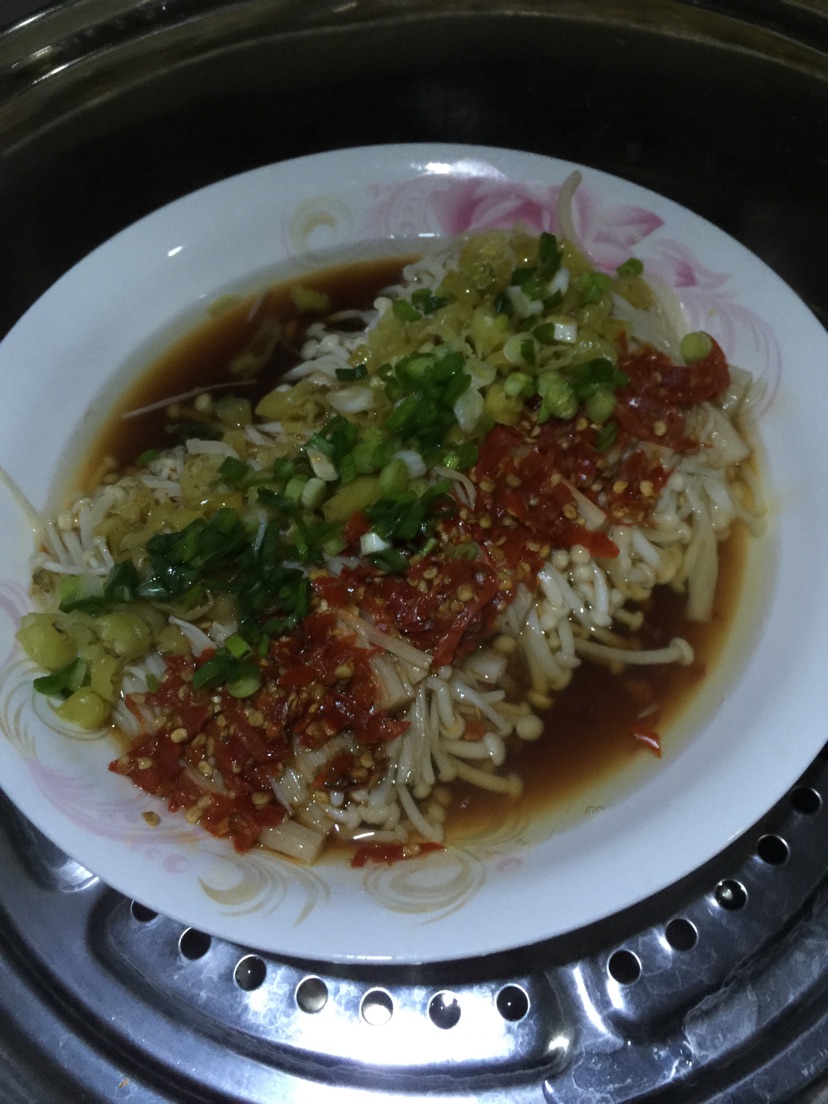 双椒金针菇的做法图解7