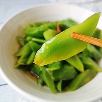 #金龙鱼橄调-橄想橄做#葱油莴笋的做法图解12
