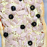 #奇妙烘焙屋#金枪鱼披萨的做法图解6