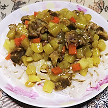 纯手工妈妈版咖喱土豆排骨面