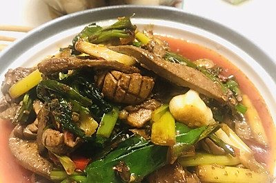 肝腰合炒