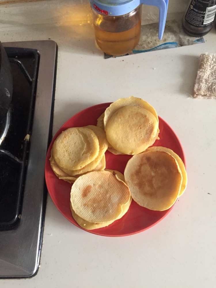奶香玉米饼