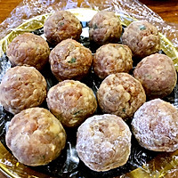 “金包银”狮子头的做法图解4