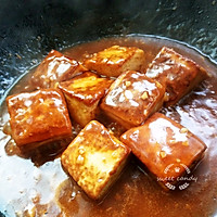 #暖冬酱在手，嗨吃部队锅#超下饭的辣酱豆腐酿肉的做法图解8
