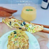 蔬菜鸡蛋饼的做法图解8