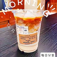 乌龙椰椰拿铁的做法图解1