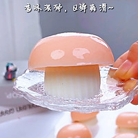 草莓蘑菇奶冻，可可爱爱，吃掉脑袋的做法图解7