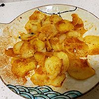 香辣土豆片的做法图解5