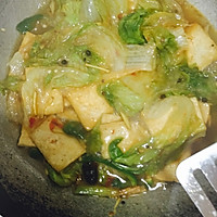 生菜煎豆腐的做法图解6