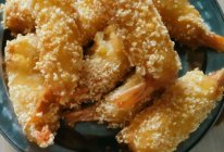 土豆泥黄金虾的做法