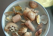 猪尾巴花蛤汤的做法