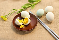 小清新的夏季营养早餐——鹊山鸡白水煮蛋的做法