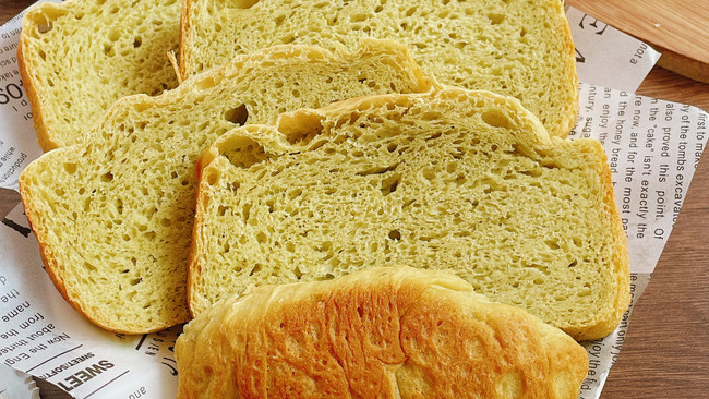 牛油果吐司?柔软清新的森林奶油面包|低糖的做法