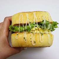 爆炸好吃超满足！韩式芝士厚蛋烧三明治的做法图解24