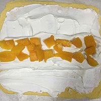 豹纹芒果蛋糕卷，人生苦短，必须性感的做法图解19