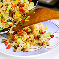 牛肉炒饭的做法图解15