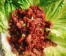 香辣嫩牛肉的做法