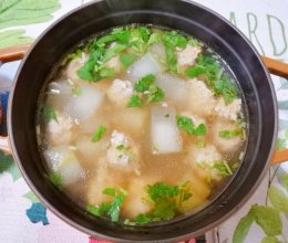 暖心暖胃冬瓜丸子汤的做法