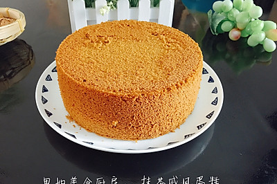 抹茶戚风蛋糕～新手也会成功的方子