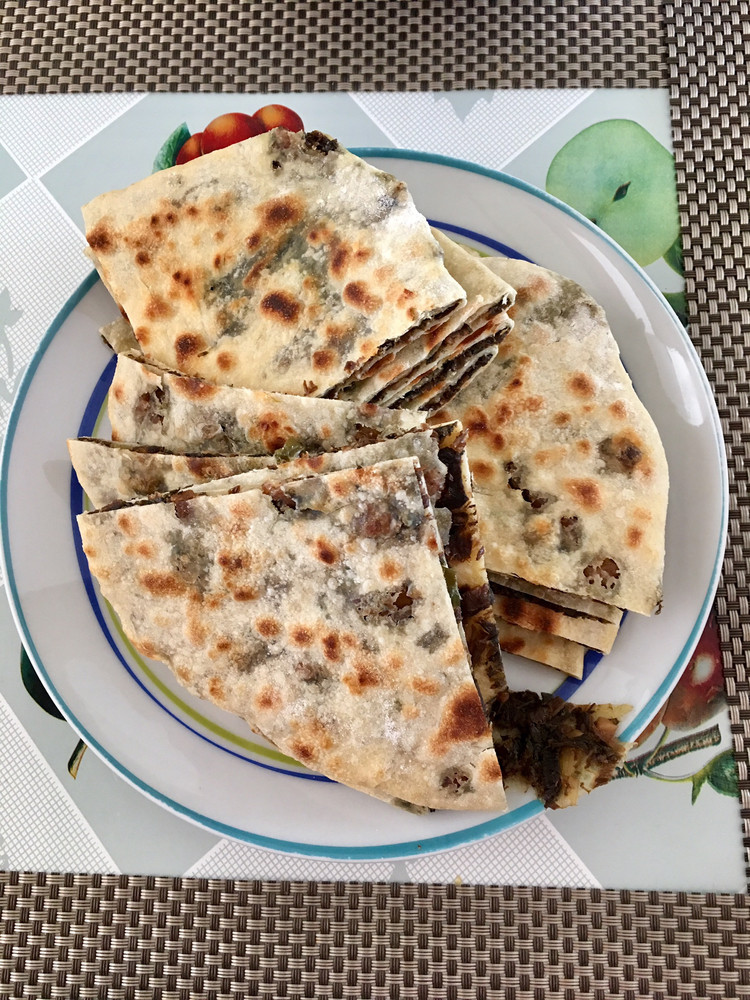 温州梅菜麦饼的做法
