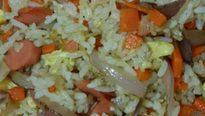 小清新什锦蛋炒饭