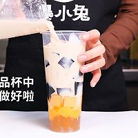 奶茶大满贯的做法，【暴小兔茶饮】免费奶茶教程的做法图解11