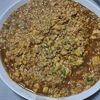 简单又敲下饭的肉末豆腐的做法图解4