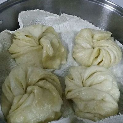 蒸花卷，馒头