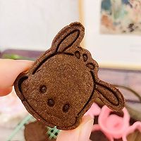 #浪漫七夕 共度“食”光#卡通巧克力曲奇饼干的做法图解1