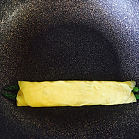 首农HELO油鸡宝宝蛋_芦笋玉子烧（厚蛋烧）的做法图解8