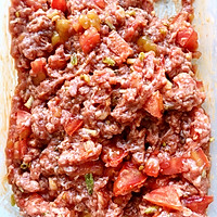 牛肉西红柿馅饼的做法图解3