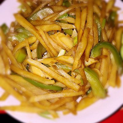 青椒土豆丝